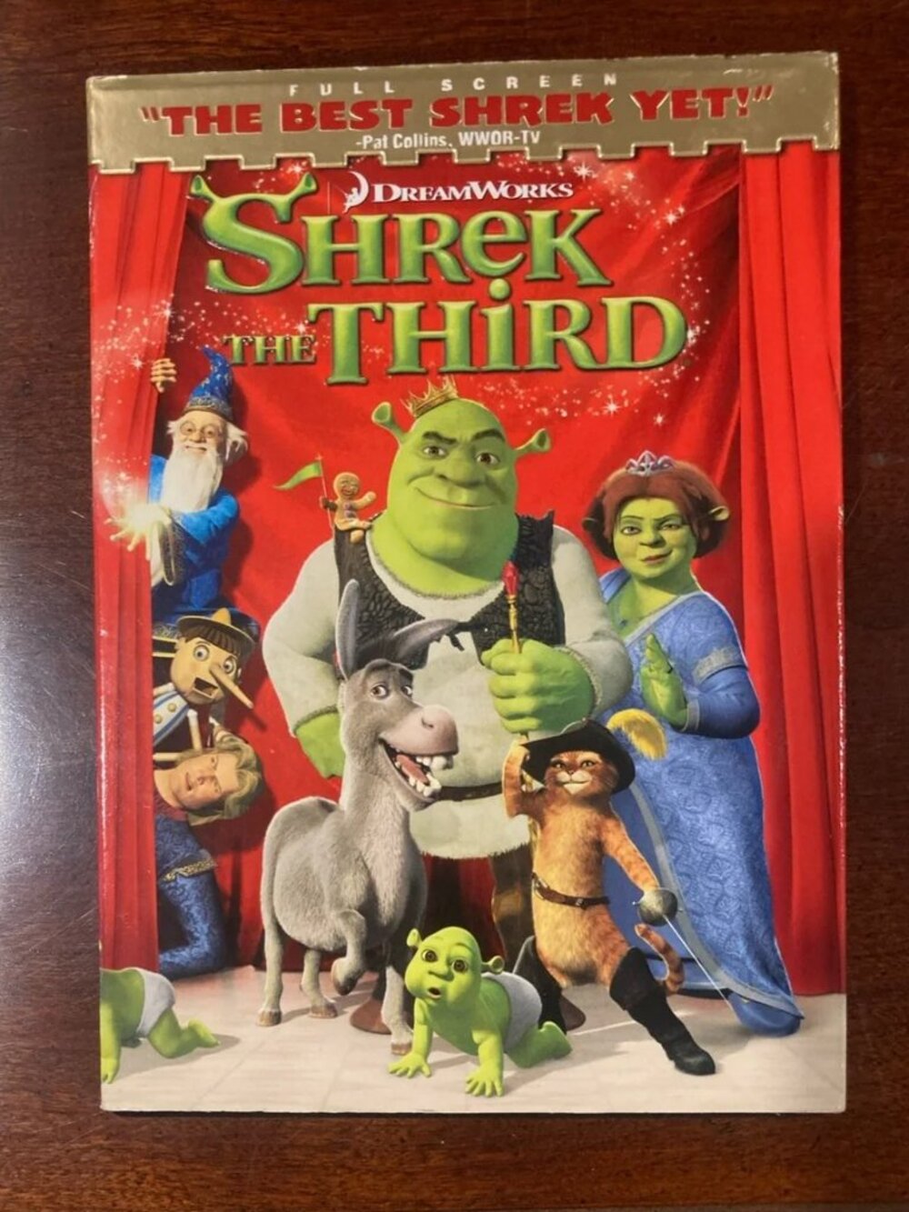 Shrek the Third (DVD, 2007, Full Screen Version)